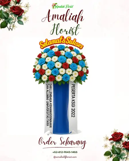 Standing Flowers Jati Padang